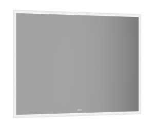 Зеркало со светодиодной подсветкой, сенсорным выключателем, регулятором освещенности и обогревом