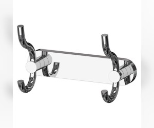 Планка с двумя крючками-вешалками Artwelle Harmonie HAR 005