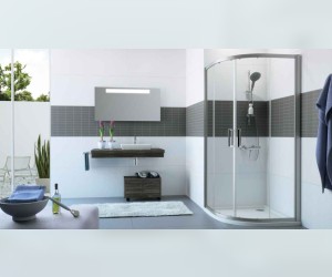 Душевой уголок Huppe Classic, 90 х 90 см, стекло прозрачное