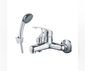 Смеситель Decoroom DR71035, для ванны и душа, хром