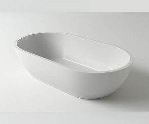 Раковина MERCURY Soft Rock 63,5 Х 35 Белый матовый HOLBI