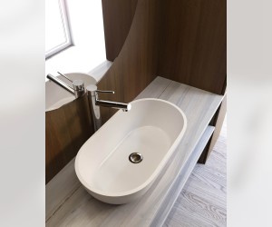 Раковина MERCURY Soft Rock 63,5 Х 35 Белый матовый HOLBI