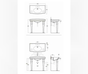 Раковина Simas Londra LO 934