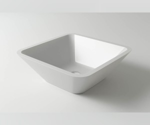 Раковина SATURN Soft Rock 42,5 Х 42,5 Белый матовый HOLBI