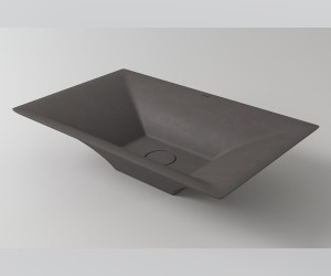 Раковина SIRIUS Nano Concrete 56,4 Х 35 бетон HOLBI