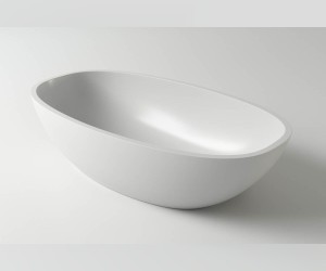 Раковина TEFIA Soft Rock 63 Х 34,5 Белый матовый HOLBI