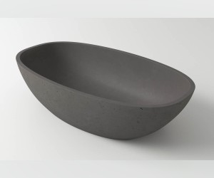 Раковина TEFIA Nano Concrete 63 Х 34,5 бетон HOLBI