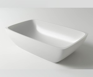 Раковина TITAN Soft Rock 59 Х 36 Белый матовый HOLBI