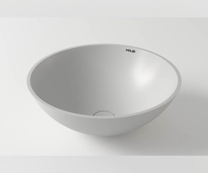 Раковина DEMETER Soft Rock 40,5 Х 40,5 Белый матовый HOLBI