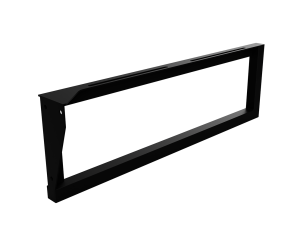 Кронштейн для умывальника с полотенцедержателем пpaвый, 490 мм, черный Bemeta