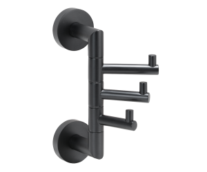 DARK: Тройной крючок поворотный Bemeta