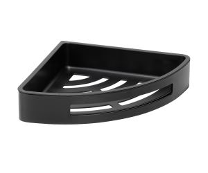 CYTRO: Угловая полочка для мыла, черная Bemeta