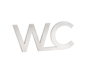 HOME: Табличка – WC, мат Bemeta