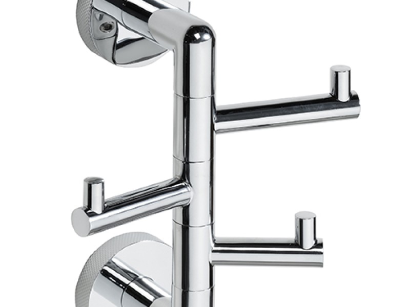 STELLA: Вешалка с 3 крючками, поворотная. BEMETA DESIGN