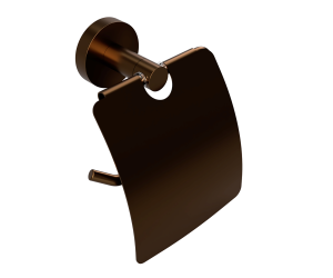 AMBER: Держатель туалетной бумаги с крышкой Bemeta