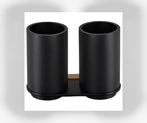 GALLA: Двойной держатель зубных щеток, стаканы Bemeta