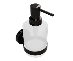 HEMATIT: Настенный дозатор для жидкого мыла (стекло) вариант MINI 200 мл Bemeta