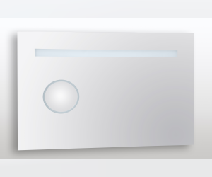 Зеркало  600 ммx900 ммx30 с подсветкой косметическовгo зеркалa Bemeta